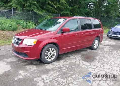 2014 Dodge Grand Caravan Sxt from USA, damaged, VIN 2C4RDGCG5ER199489